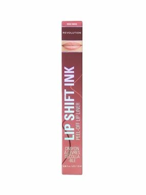 Revolution Lip Shift Ink Peel-Off Lip Liner Rose Inked